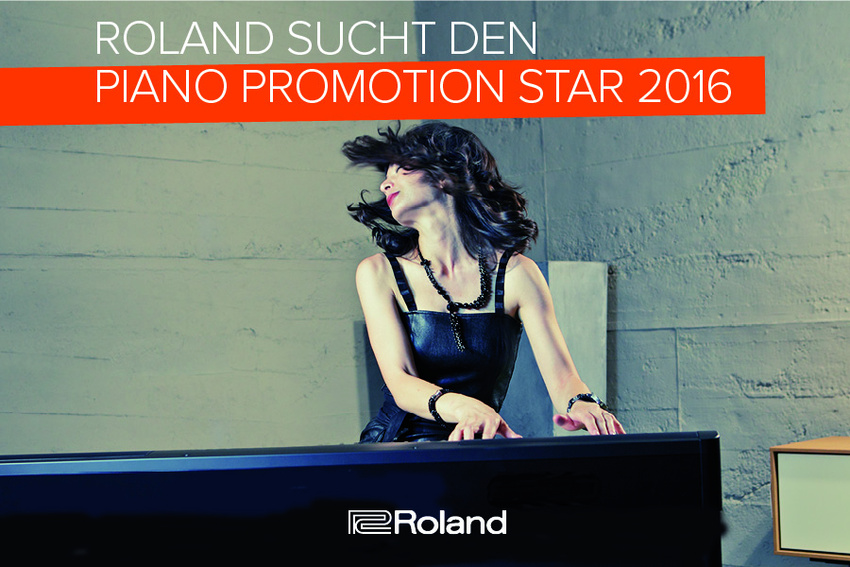 Roland sucht den "Piano Promotion Star 2016"